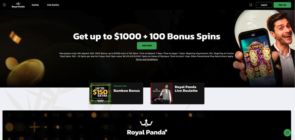 Royal-Panda-Welcome-Offer