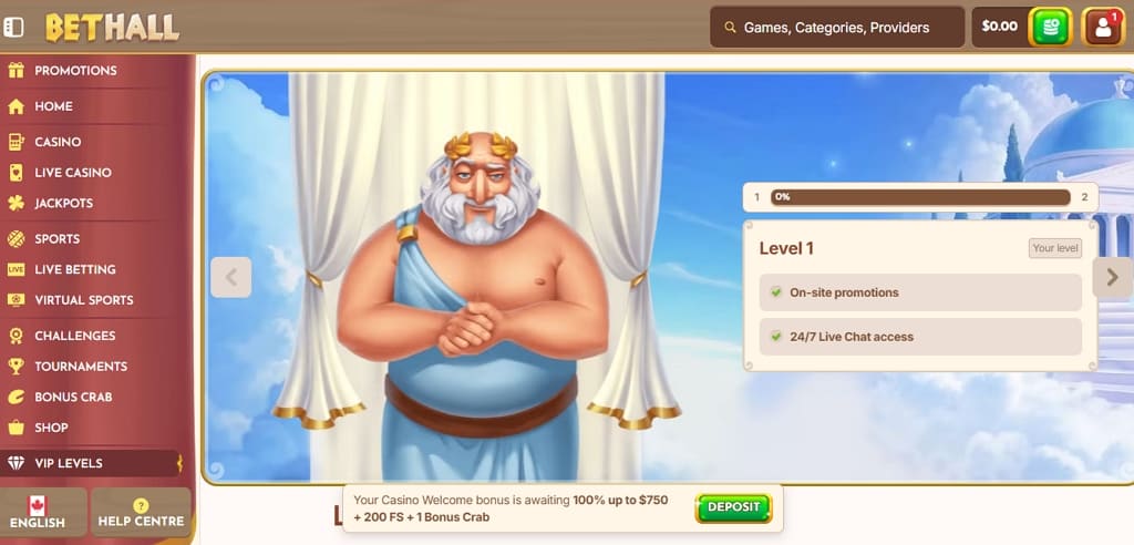 bethall - vip program