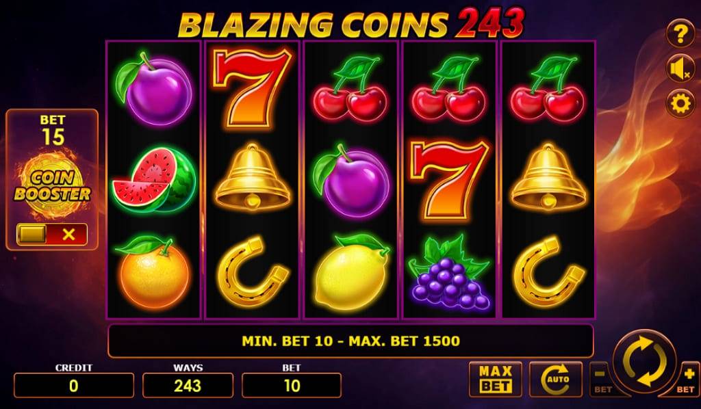 Blazing Coins 243 (Amatic)
