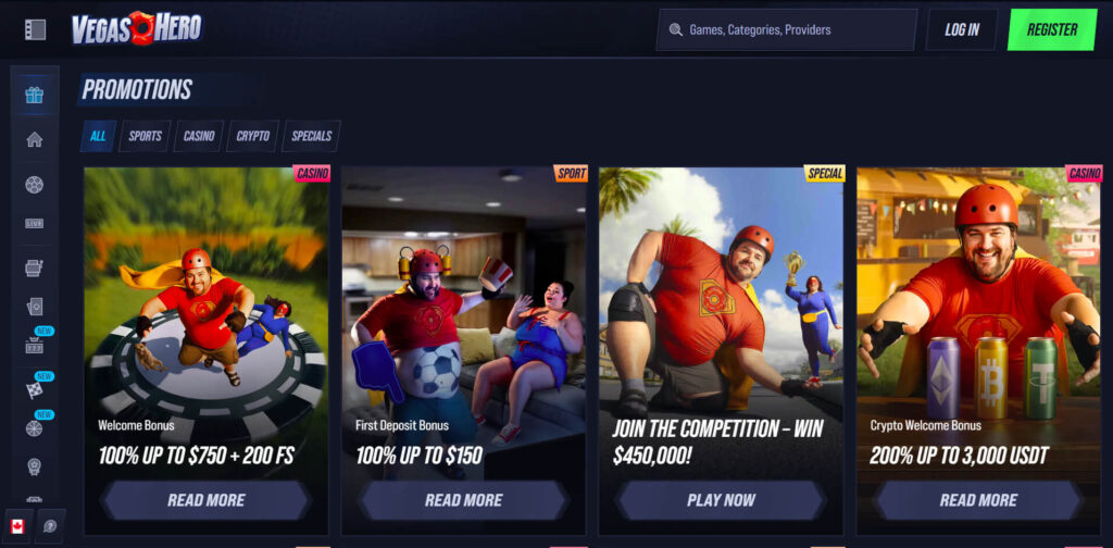 vegashero-promotions