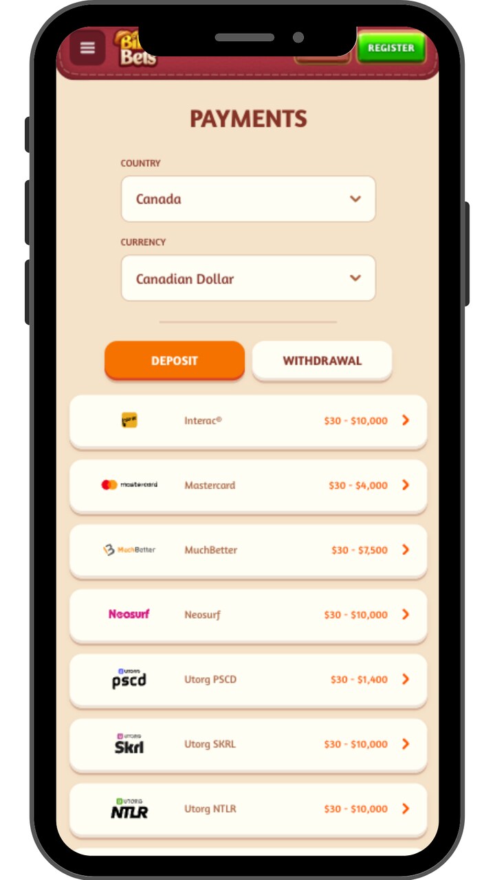 BillyBets-payment-methods-for-Canadians