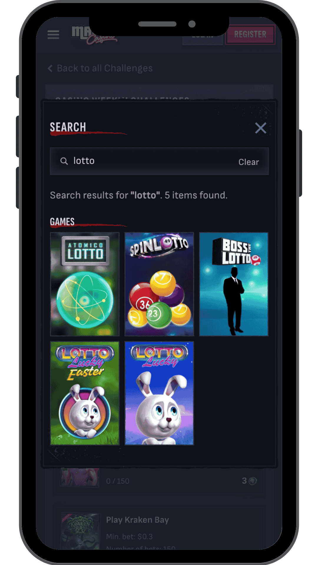 mafiacasino lotto mobile