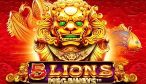 5 Lions Megaways Slot logo