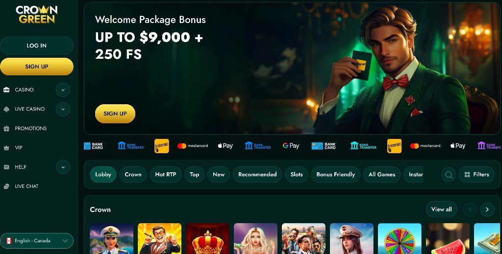 crowngreen-landing-page