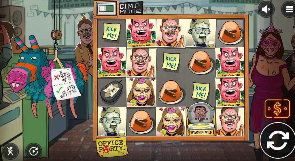 Office Party Slot Game Shady Lady