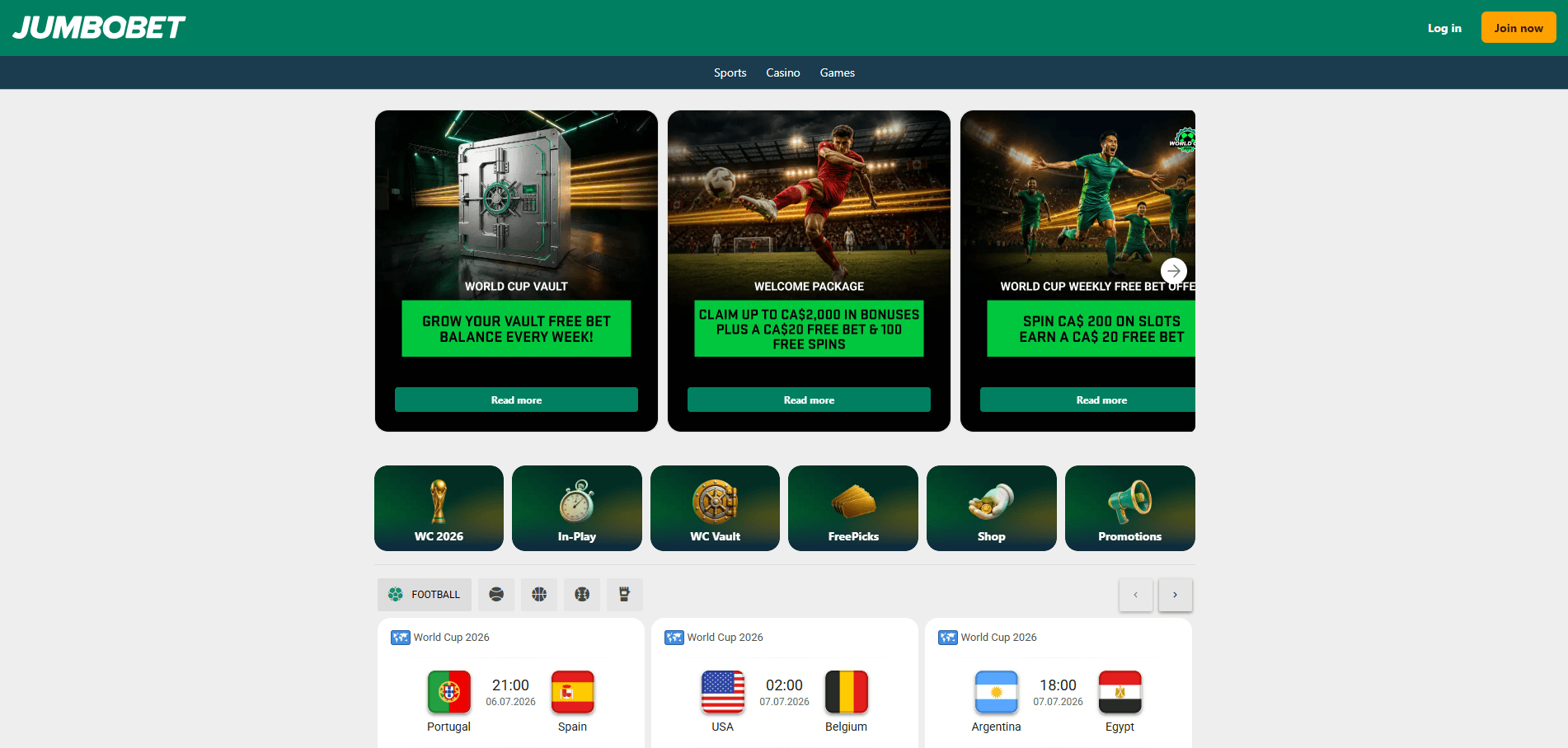 JumboBet-Homepag-screenshot