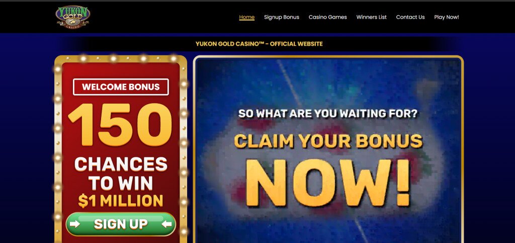 Yukon gold casino online