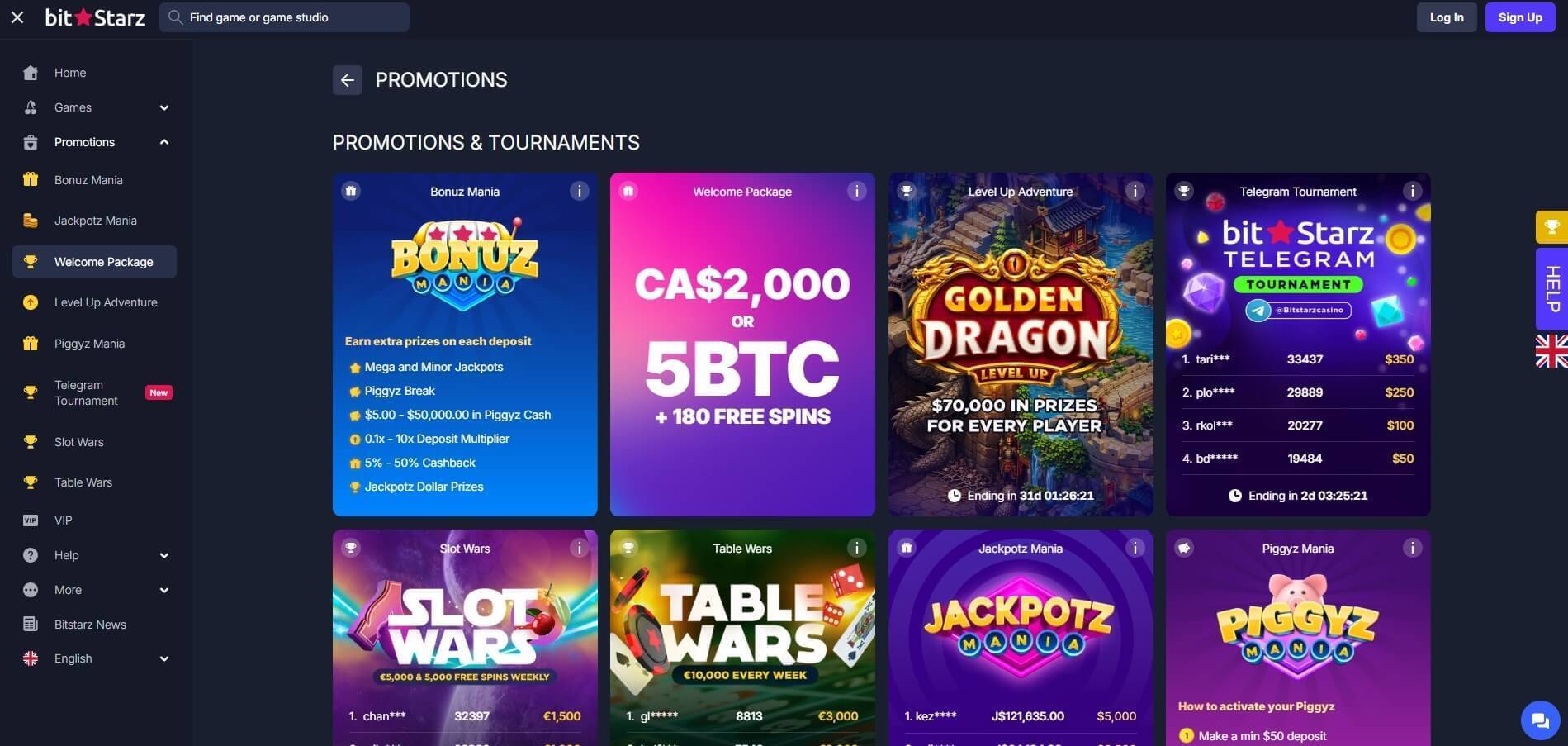 BitStarz-promotions-screenshot