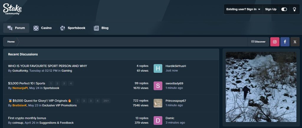 Stake community forum 