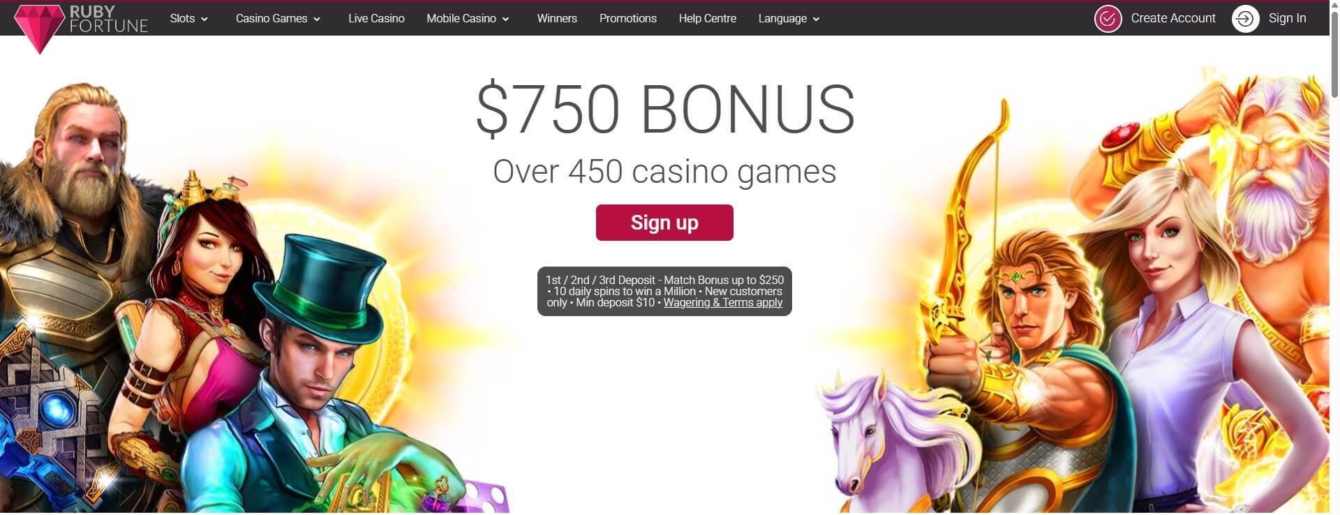 Ruby-Fortune-home-screen-screenshot