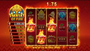 9 masks of fire slot win